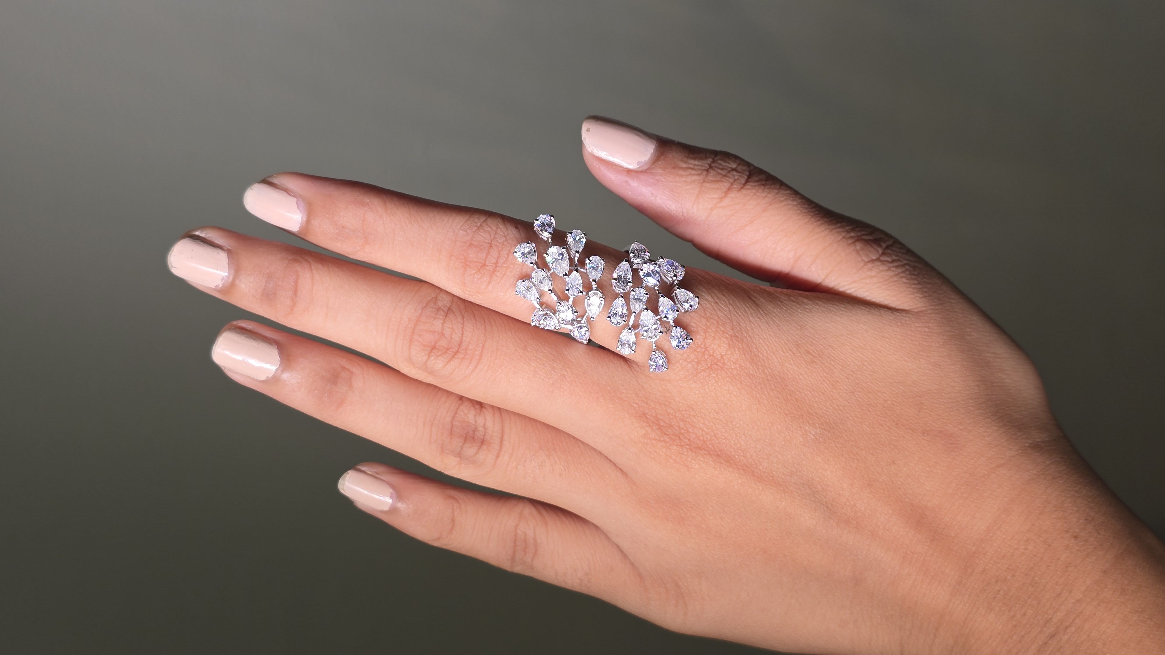 Modern Cocktail Ring